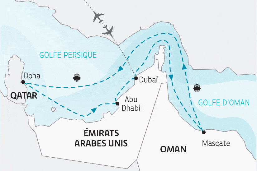 Croisière Des Bretons - Magie et féerie orientale dubai Dubai et les Emirats