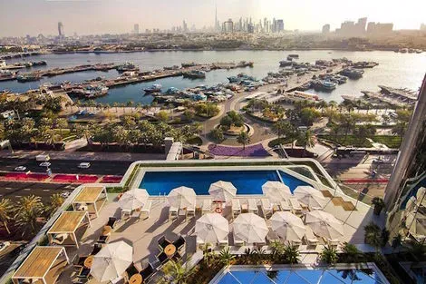 Dubai et les Emirats : Hôtel Al Bandar Rotana-Dubaï Creek