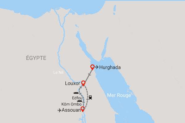 Combiné croisière et hôtel L'Egypte au rythme du Nil hurghada Egypte