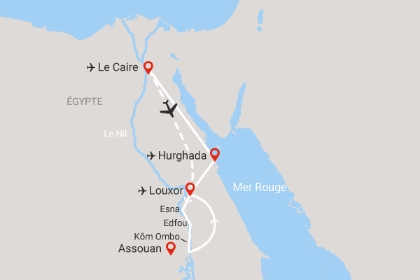 Combiné croisière et hôtel - Hathor (Caire 5* + croisière 5* + 4 nuits Hurghada 5*) le_caire Egypte