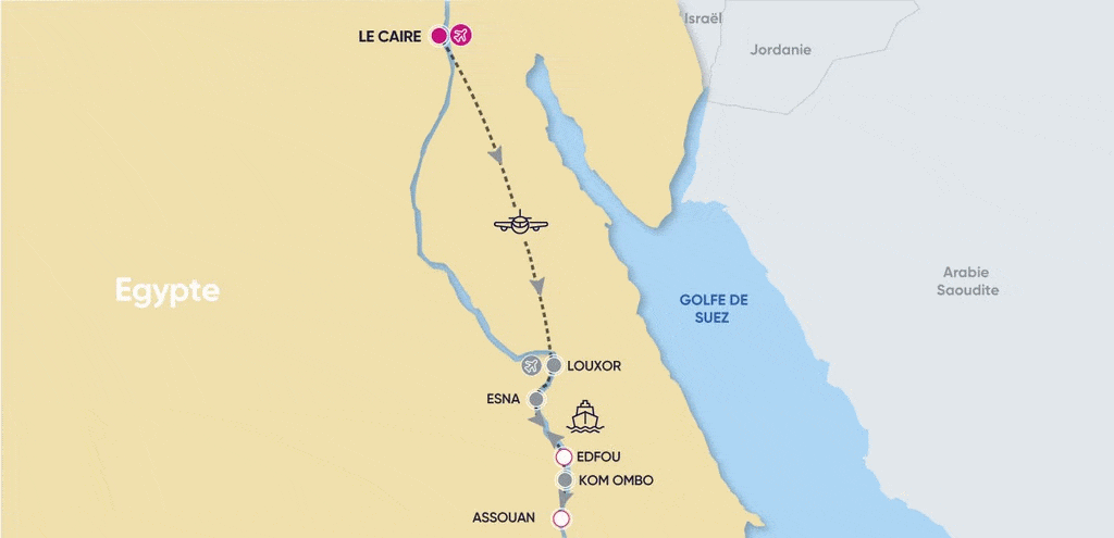 Combiné croisière et hôtel Perles du Nil avec visites le_caire Egypte