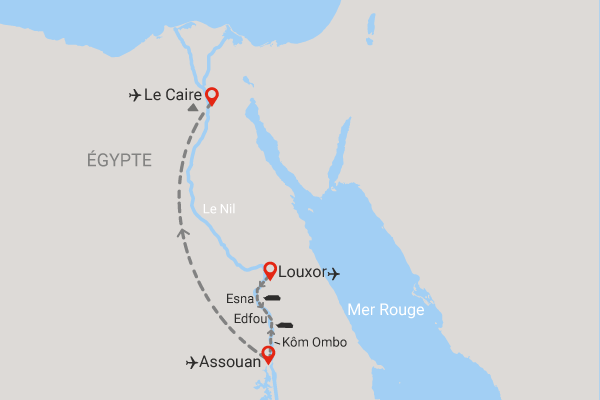 Combiné croisière et hôtel Toutânkhamon Caire & Nil (arrivée samedi) le_caire Egypte