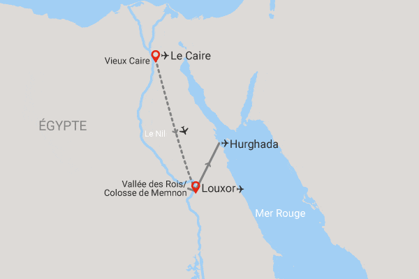 Circuit Toute l'Egypte entre Le Caire, Louxor et Hurghada (inclus Grand musée égyptien) le_caire Egypte