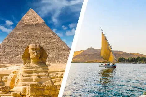 séjour Egypte - Combiné croisière et hôtel Flânerie sur le Nil et découverte du Caire 