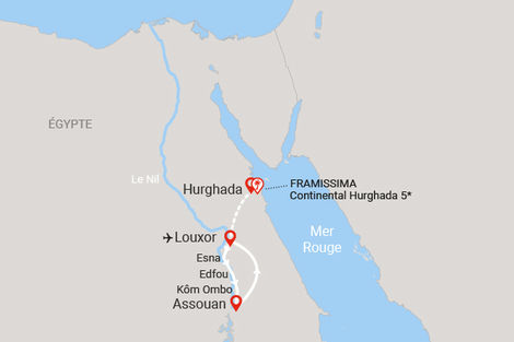 Carte itinéraire