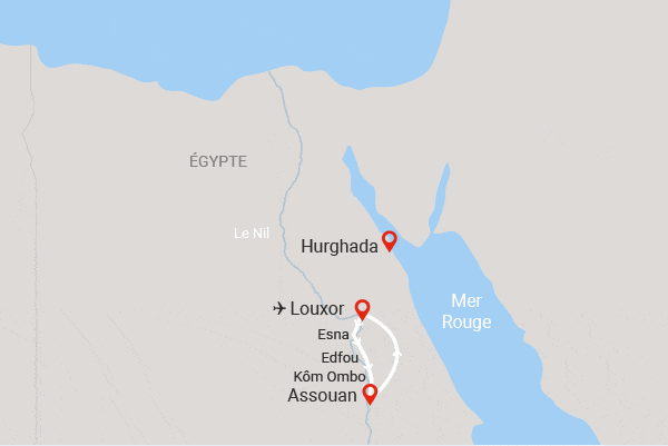 Croisière Framissima Premium Légendes et splendeurs d'Egypte (avec 10 visites incluses) louxor Egypte