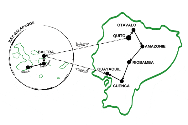 Circuit Odyssée Équatorienne : des Andes aux Galapagos quito Equateur