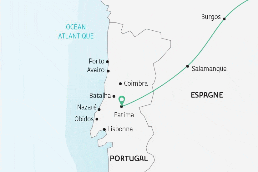 Circuit Les Merveilles du Portugal burgos Espagne