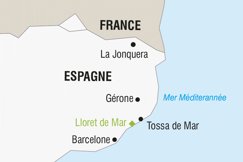 Circuit La Costa Brava - Départ Sud lloret_de_mar Espagne