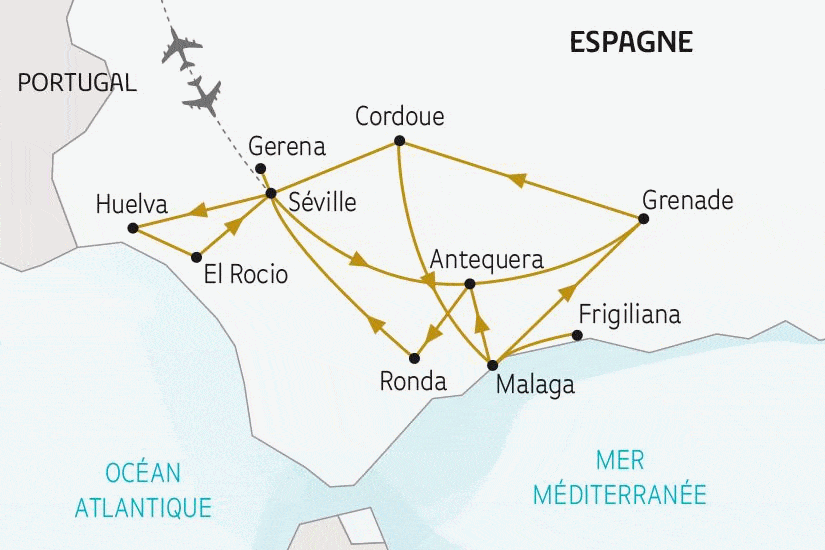 Circuit Les Trésors d'Andalousie seville Espagne