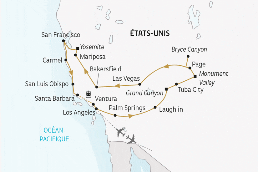 Circuit La Californie, l'Ouest Américain - Formule Premium los_angeles Etats-Unis
