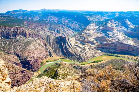 Rivière Green au Dinosaur National Monument