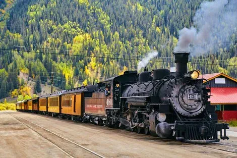 Circuit Du Nouveau-Mexique au Train légendaire de Silverton los_angeles Etats-Unis