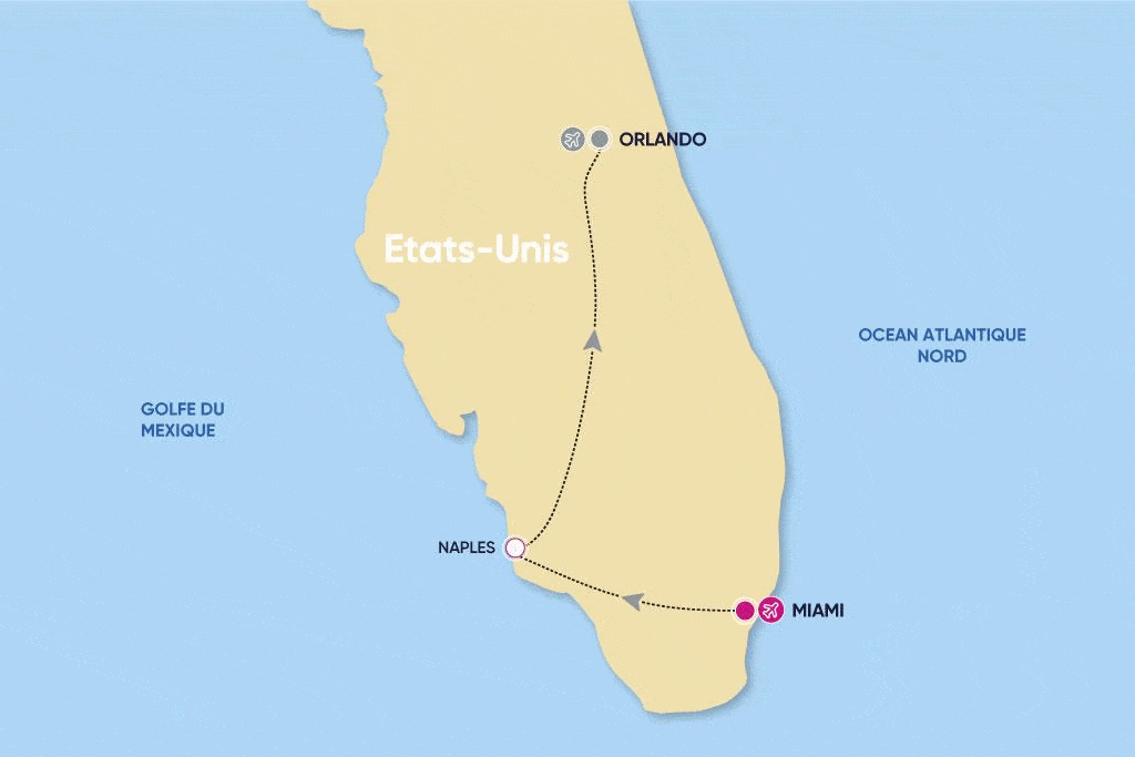 Autotour Le Meilleur de la Floride miami Etats-Unis