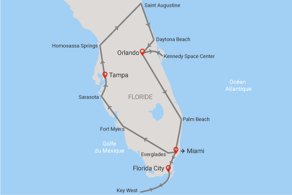 Circuit Best of Floride miami Etats-Unis