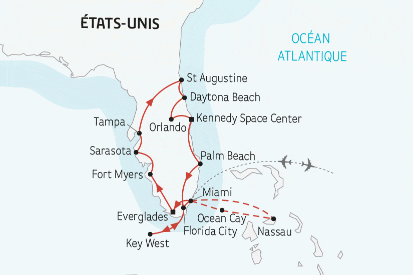 Combiné croisière et hôtel La Floride et Croisière aux Bahamas miami Etats-Unis