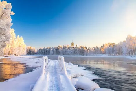 Circuit Aventure d'hiver à Inari ivalo Finlande