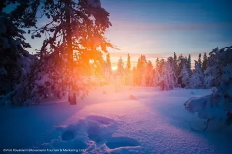 Circuit Aurores Boréales et Igloo rovaniemi Finlande