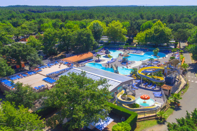France Cote Atlantique : Camping Lou Pignada Landes