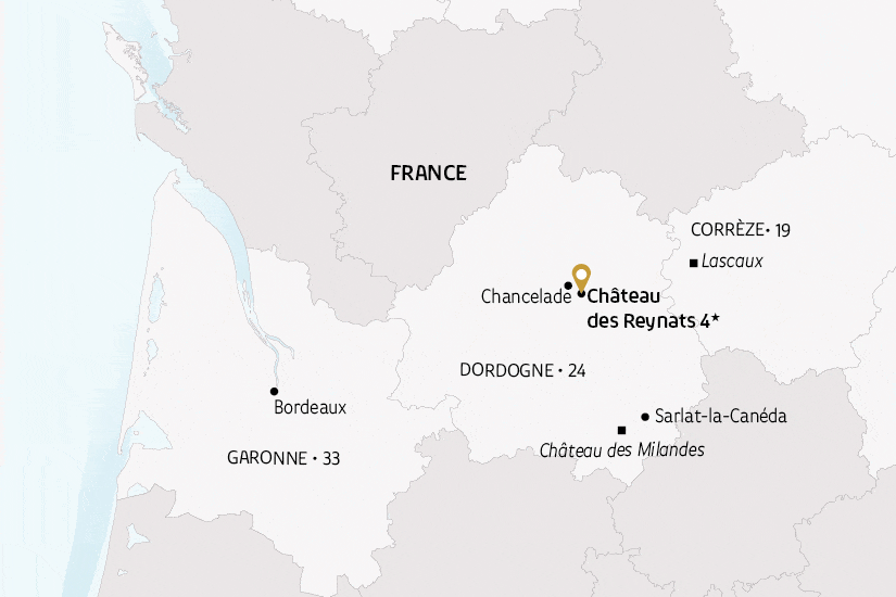 Circuit Nouvel An en Périgord perigueux France Cote Atlantique