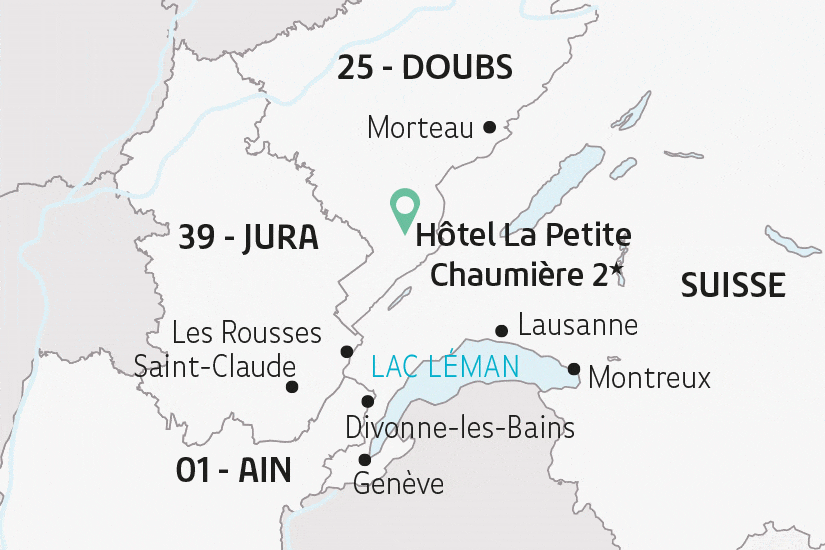 Circuit Le Jura et la Suisse mijou_lelex_la_faucille France Franche-Comté