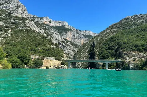 France Provence-Cote d Azur : Camping Rives du Lac de Sainte-Croix