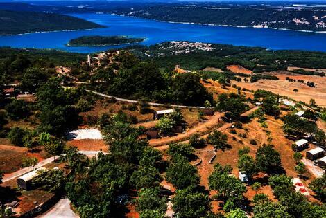 Camping de l'Aigle aiguines France