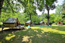 Camping Seasonova Etang de la Vallée combreux France