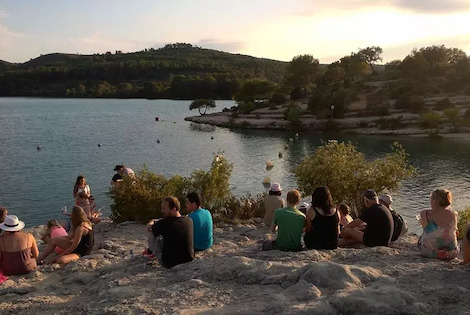 Flower Camping La Beaume esparron_de_verdon France