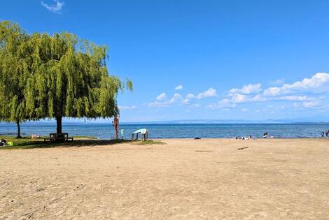 Camping Le Léman Plage excenevex France