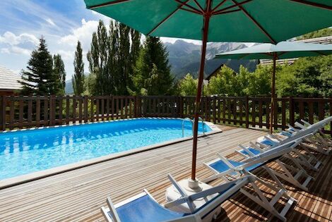 Village vacances VVF Serre Chevalier - Alpes HIVER le_monetierlesbains France