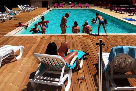 Camping La Berge Fleurie mialet France