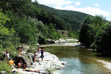 Camping des Sources saintjeandugard France