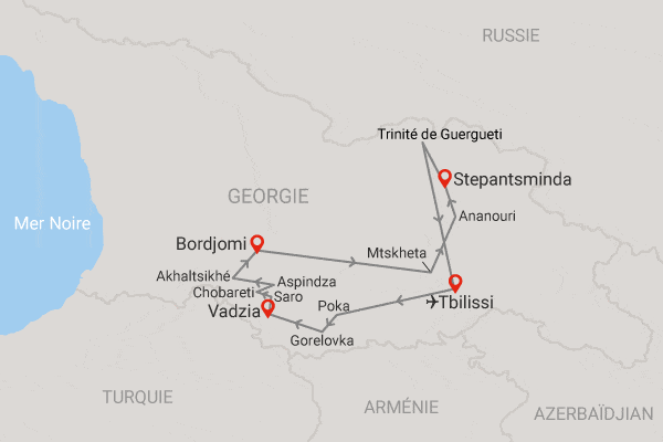 Circuit Etonnante Géorgie à la croisée des mondes (maximum 8 participants) tbilissi Georgie