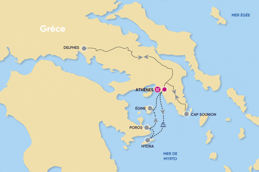 Circuit Escapade à Athènes athenes Grece