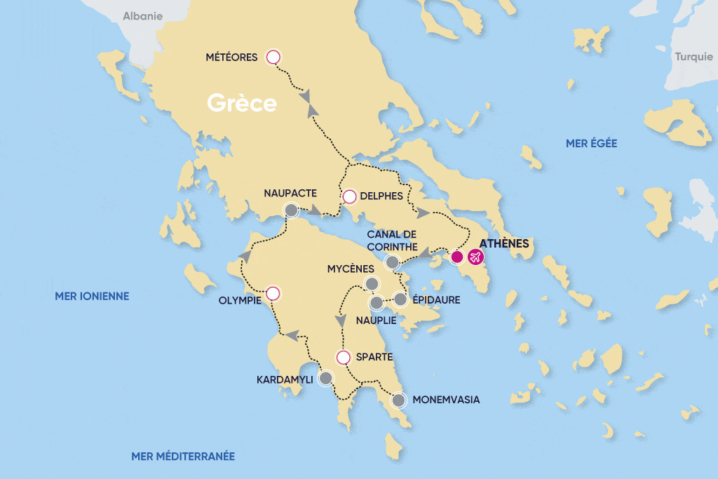 Autotour Grèce classique athenes Grece