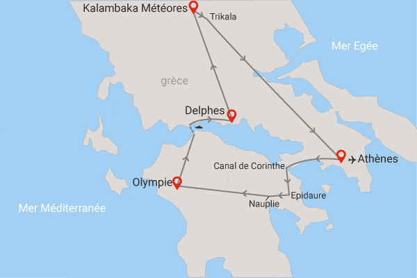 Circuit Les essentiels de la Grèce athenes Grece