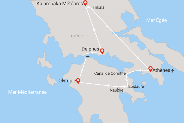 Circuit Les essentiels de la Grèce athenes Grece