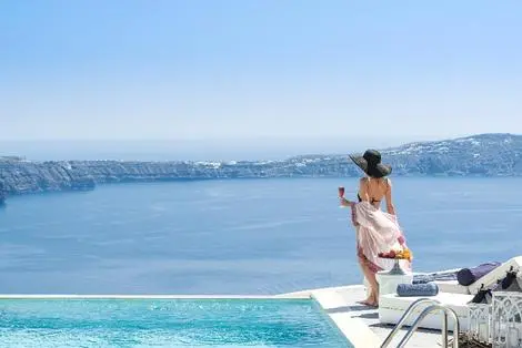 Hôtel Mythical Blue Santorini fira GRECE