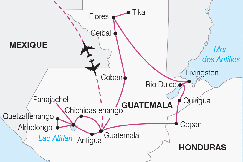 Circuit Trésors du Guatemala et du Honduras guatemala_city Guatemala