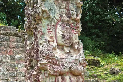 Dieu maya à Copan