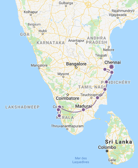 Circuit Les Incontournables de l'Inde du Sud bangalore Inde