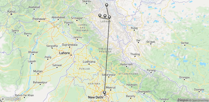 Circuit Voyage au pays Ladakhi : du tumulte de Delhi au silence des hauts plateaux delhi Inde