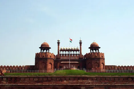 Le fort rouge à Delhi