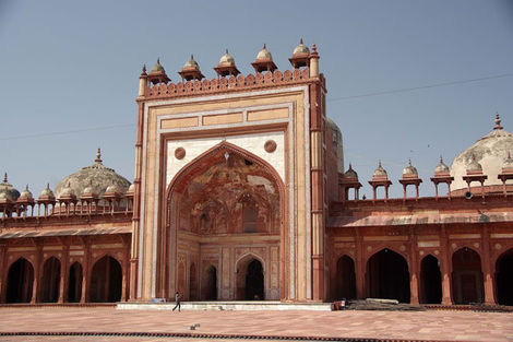 Porte à Fatehpur sikri