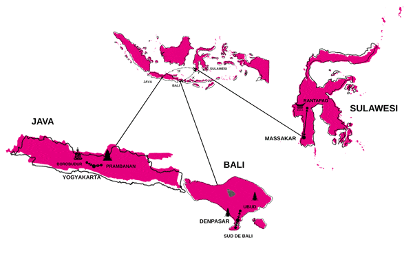 Circuit De Java au Pays Toraja djakarta Indonesie