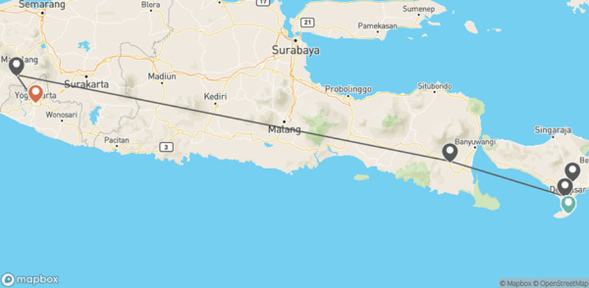 Circuit Aventure indonésienne : immersion à Java et Bali yogyakarta Indonesie