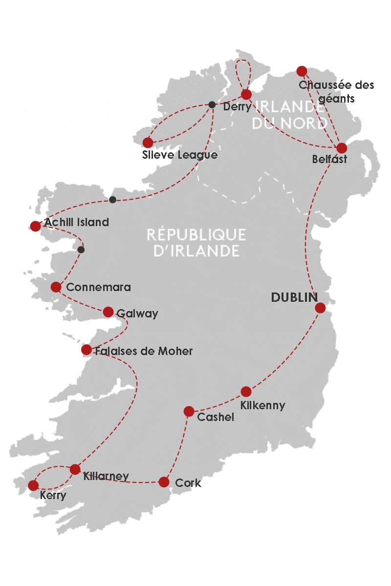 Autotour Immersion en Terre Celte - Manoir & Hôtel dublin Irlande