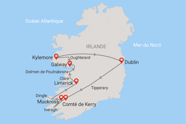 Circuit Verte Irlande et Dublin dublin Irlande