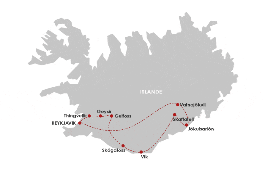 Circuit A la Poursuite des Aurores Boréales reykjavik Islande